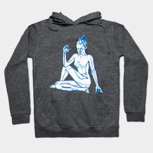 Ardha Matsyendrasana Hoodie